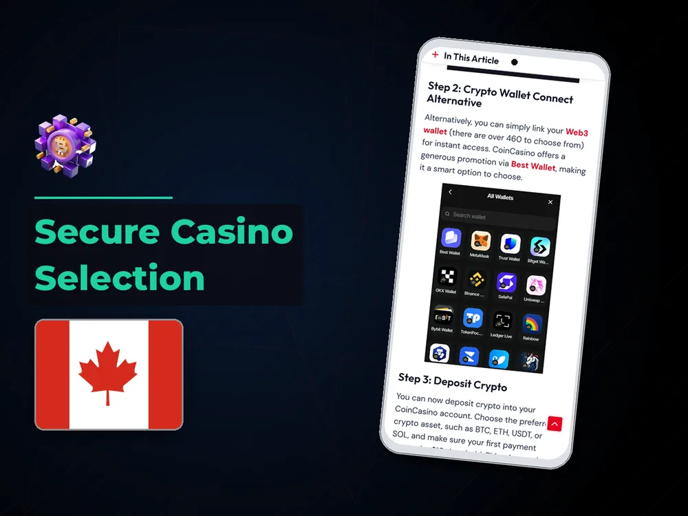Сrypto Сasino Canada - Secure Casino Selection